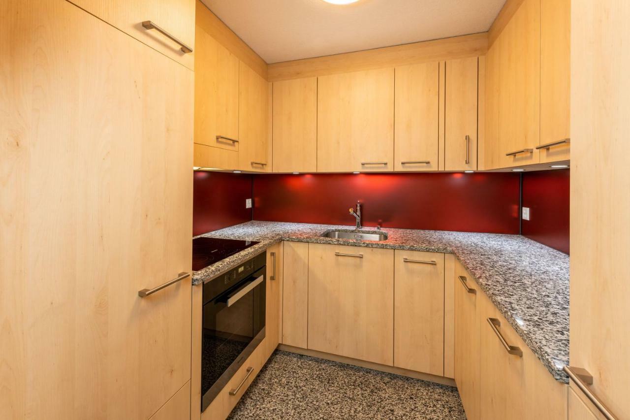 Apartmán Fortuna Dachgeschoss Grächen Exteriér fotografie