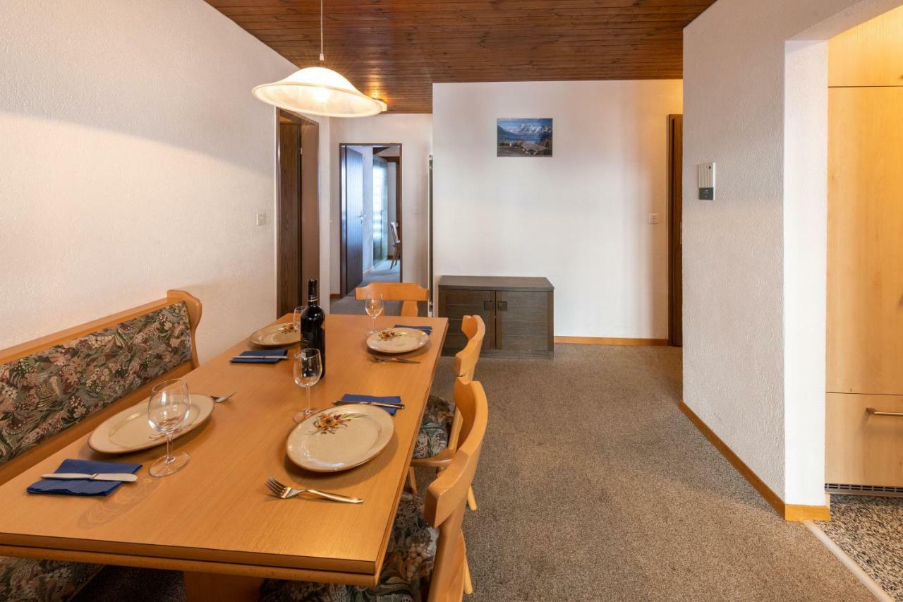 Apartmán Fortuna Dachgeschoss Grächen Exteriér fotografie